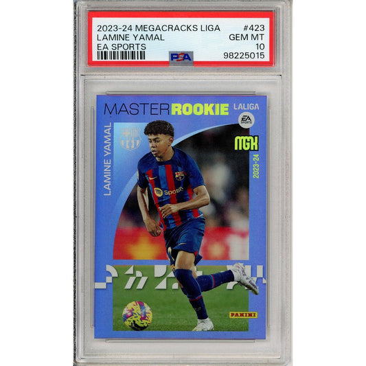 Graded Topps: Lamine Yamal Master Rookie #423 EA Sports PSA 10