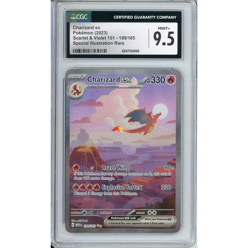 Pokemon Graded: Charizard ex CGC 9.5