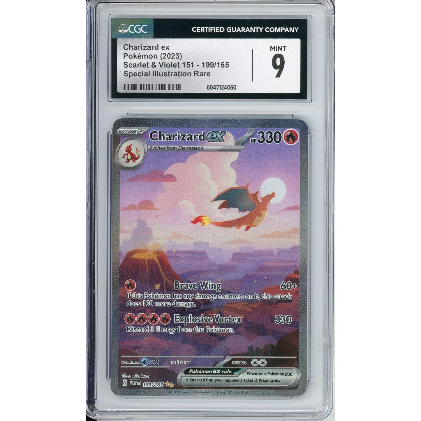 Pokemon Graded: Charizard ex CGC 9