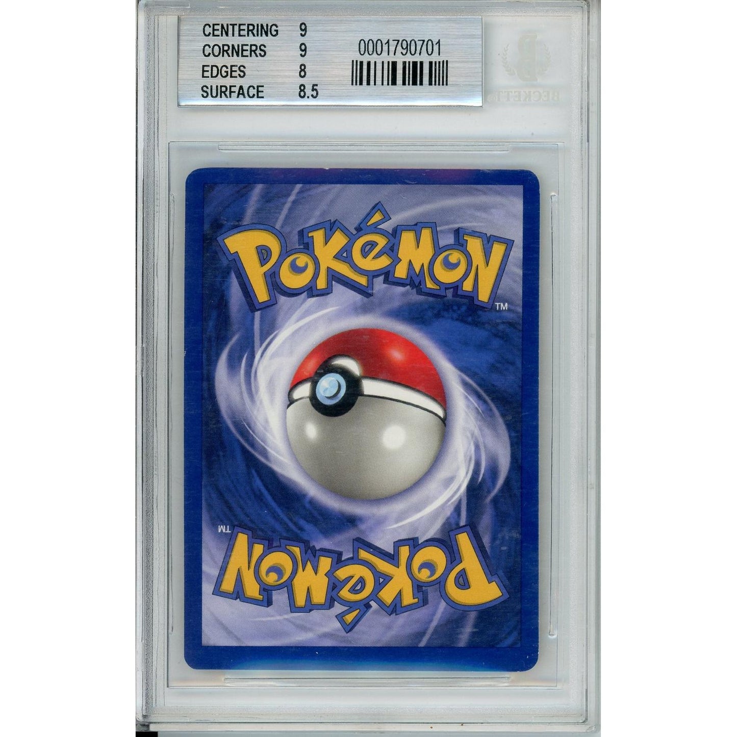 Pokemon Graded: Charizard 1st Edition 4/102 Base Set Shadowless (1999) Holo Beckett 8.5