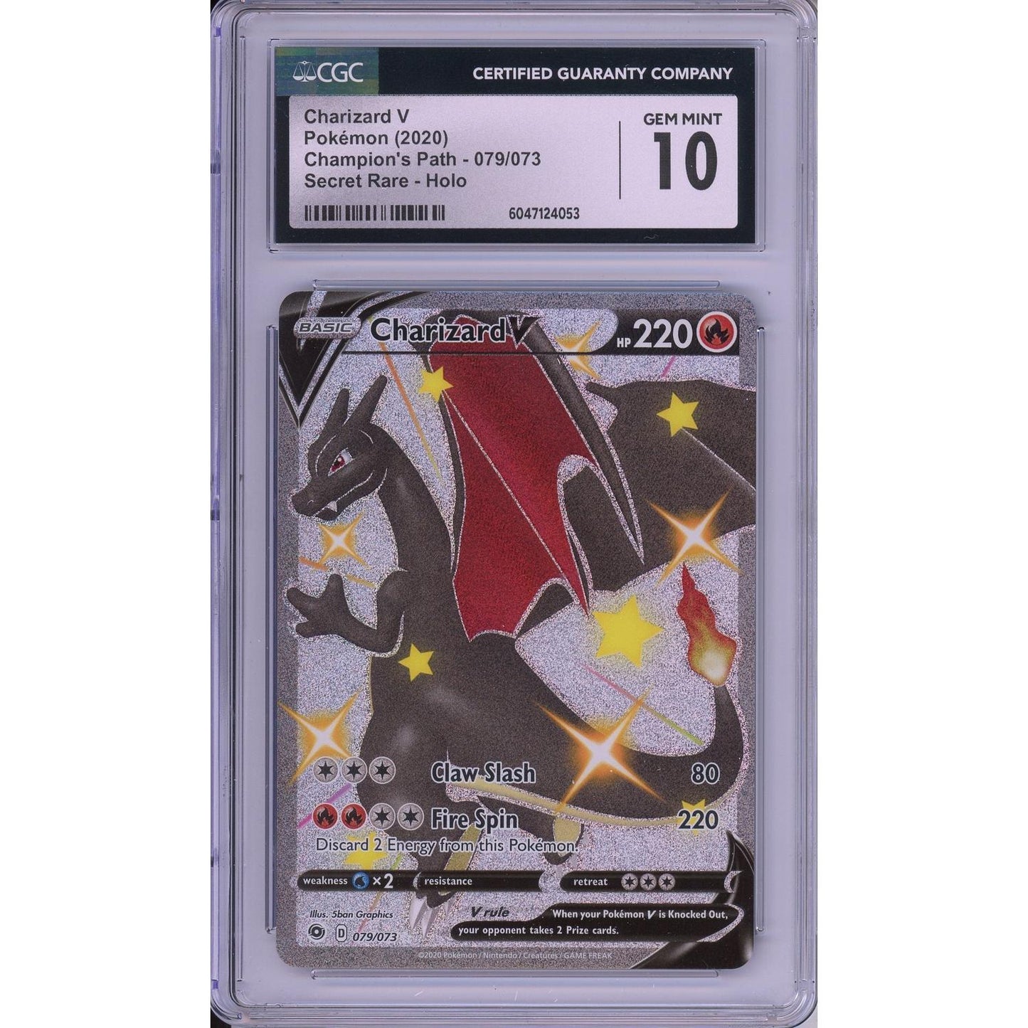 Pokemon Graded: Charizard V CGC 10