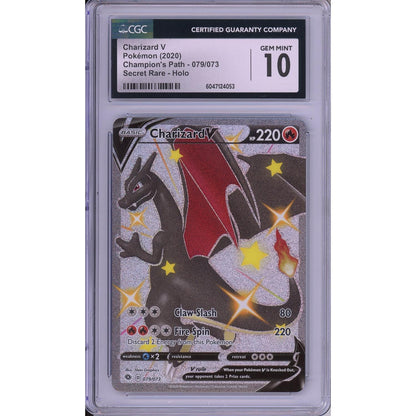 Pokemon Graded: Charizard V CGC 10
