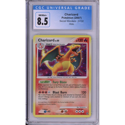 Pokemon Graded: Charizard CGC 8.5