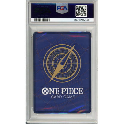 One Piece Graded: Monkey D. Luffy OP13-118 Red Manga Alt Art PSA 10