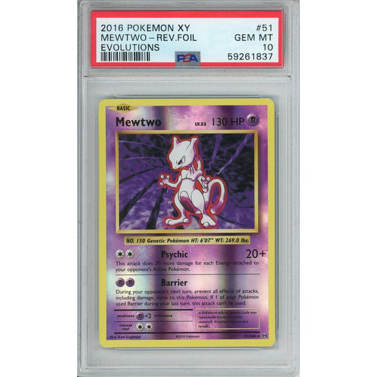 Pokemon Graded: Mewtwo PSA 10