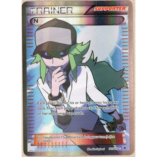 Pokemon Single: N 101/101 Noble Victors (2011) Full Art NM