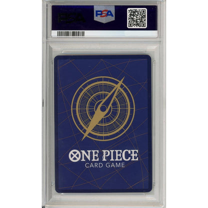 One Piece Graded: Trafalgar Law Manga Alt Art OP10-119 Royal Blood PSA 9