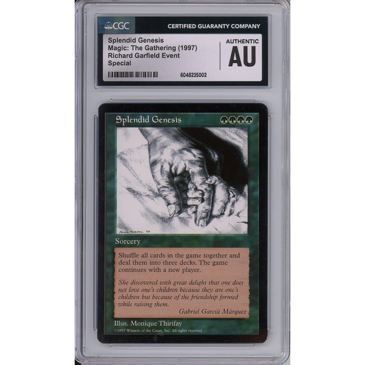 MTG Graded: Splendid Genesis CGC Authenticated