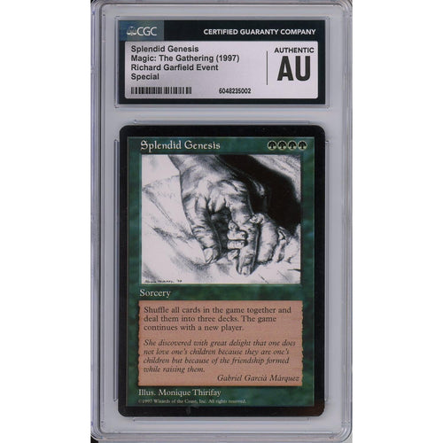 MTG Graded: Splendid Genesis CGC Authenticated