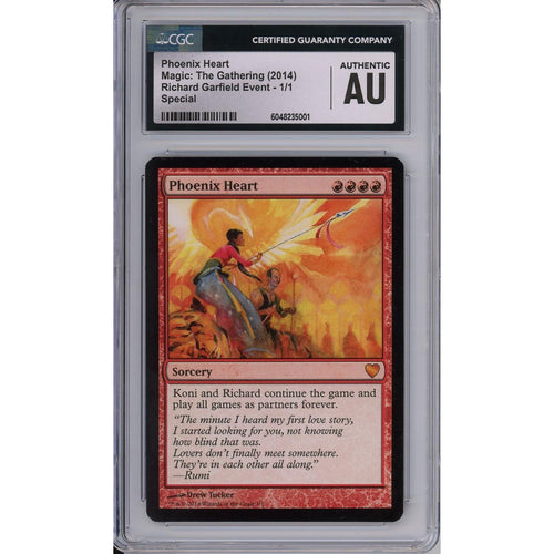 MTG Graded: Phoenix Heart CGC Authenticated