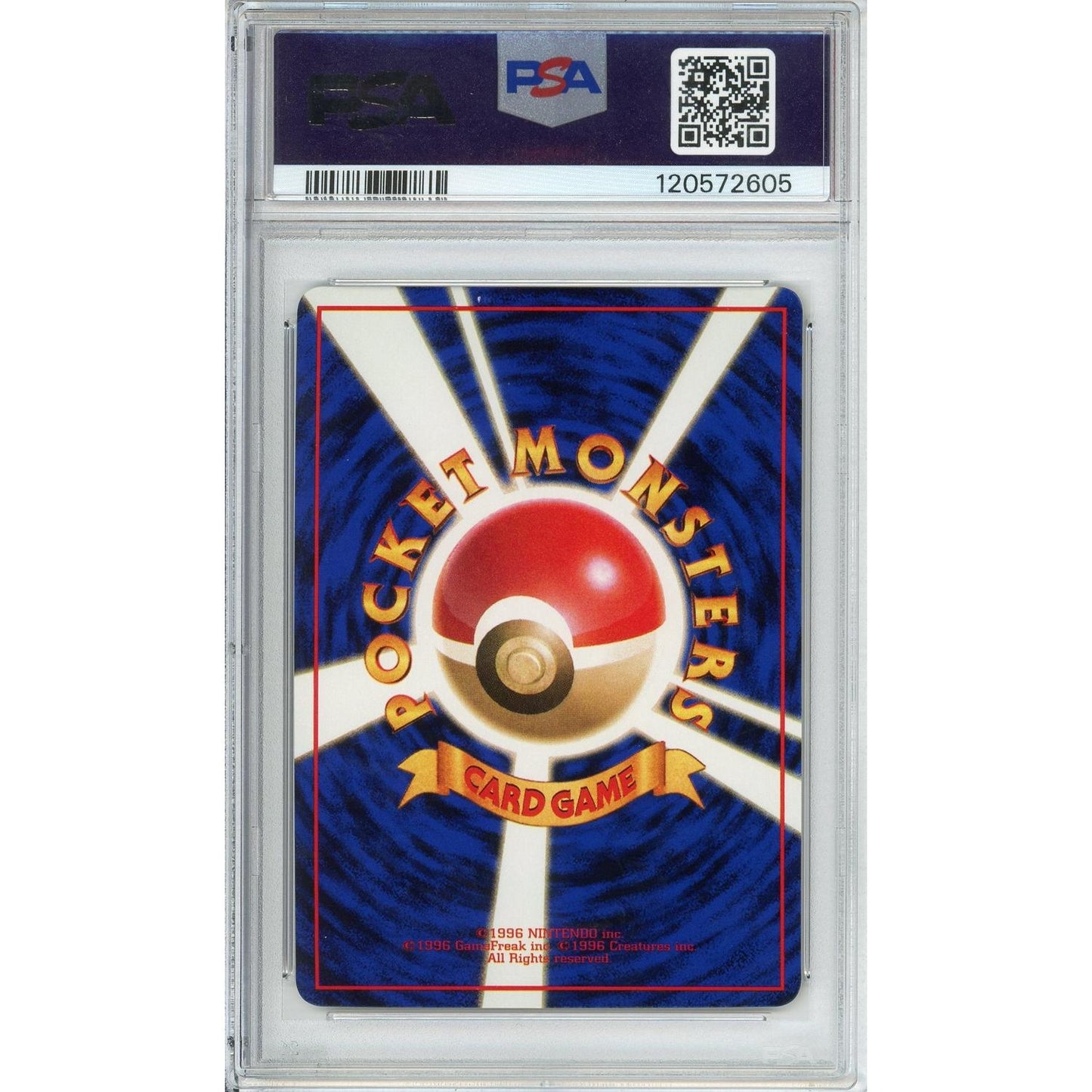 Pokemon Graded: JP Mr. Mime #122 Vending Series I (1998) PSA 10