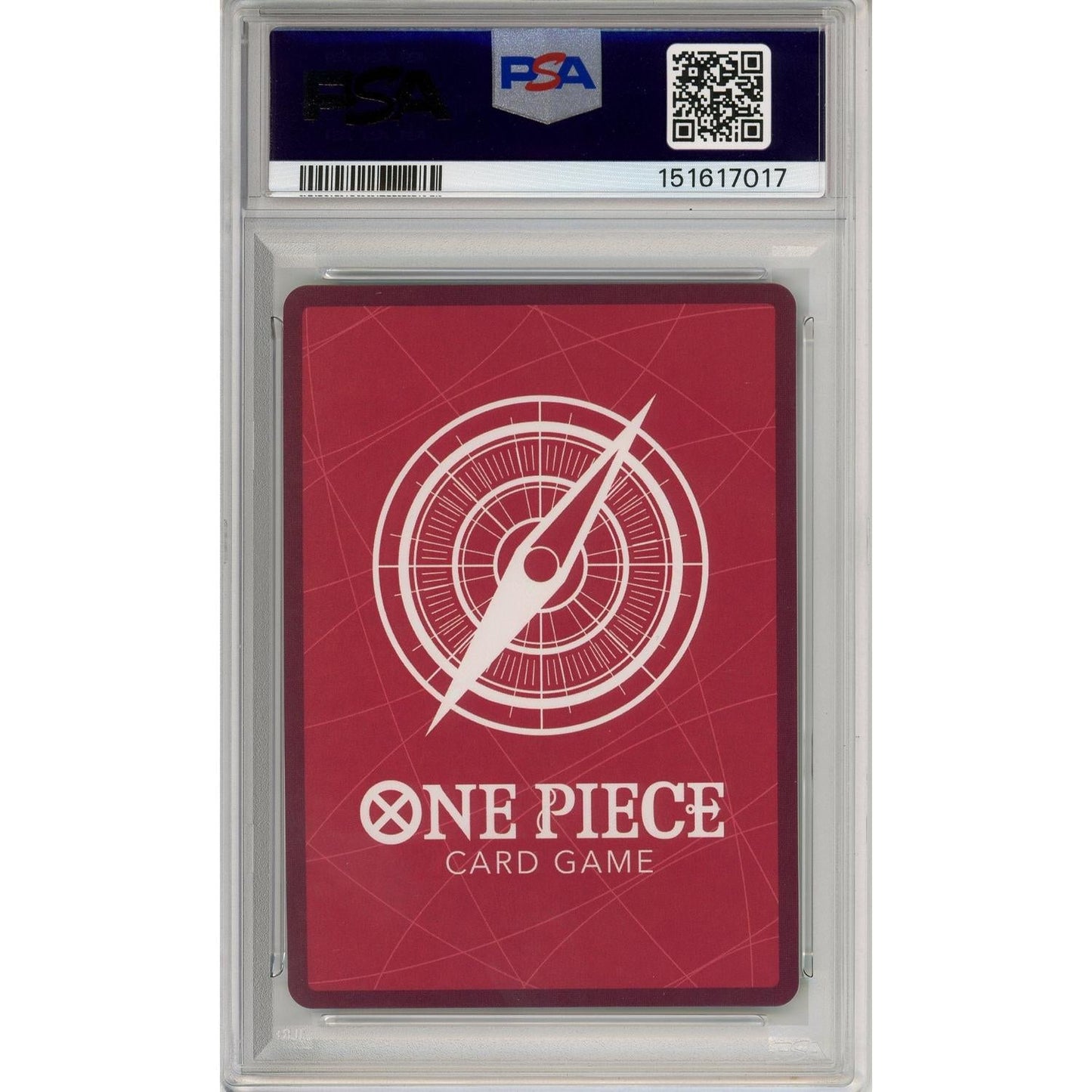 One Piece Graded: Roronoa Zoro OP12/020 Serialized Top Prize- Asia PSA 10