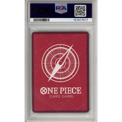 One Piece Graded: Roronoa Zoro OP12/020 Serialized Top Prize- Asia PSA 10
