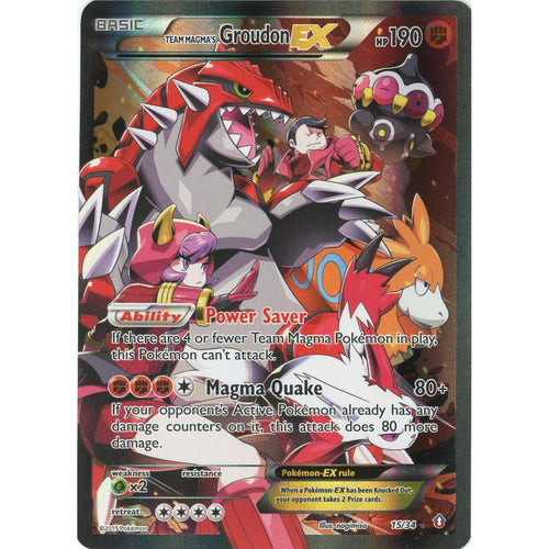 Pokemon Single: Groudon EX 15/34