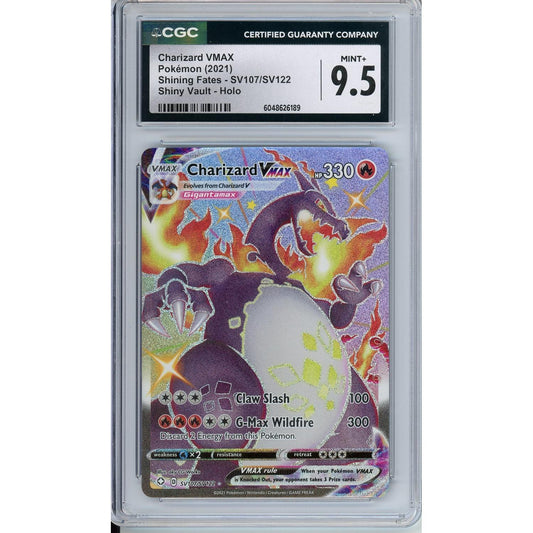 Pokemon Graded: Charizard VMAX CGC 9.5