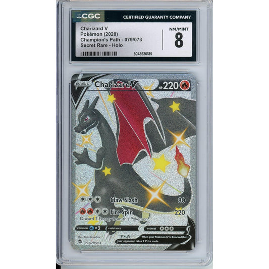 Pokemon Graded: Charizard V CGC 8