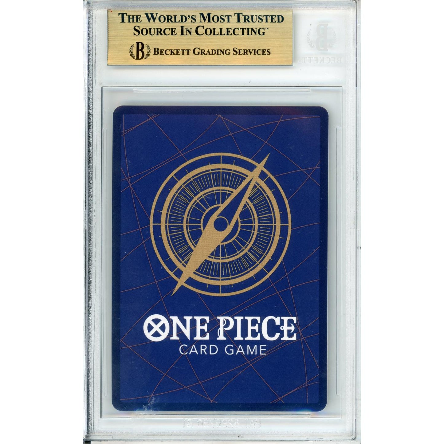 One Piece Graded: Roronoa Zoro OP14-EB04 The Azure Sea's Seven (2026) SP Beckett 9.5