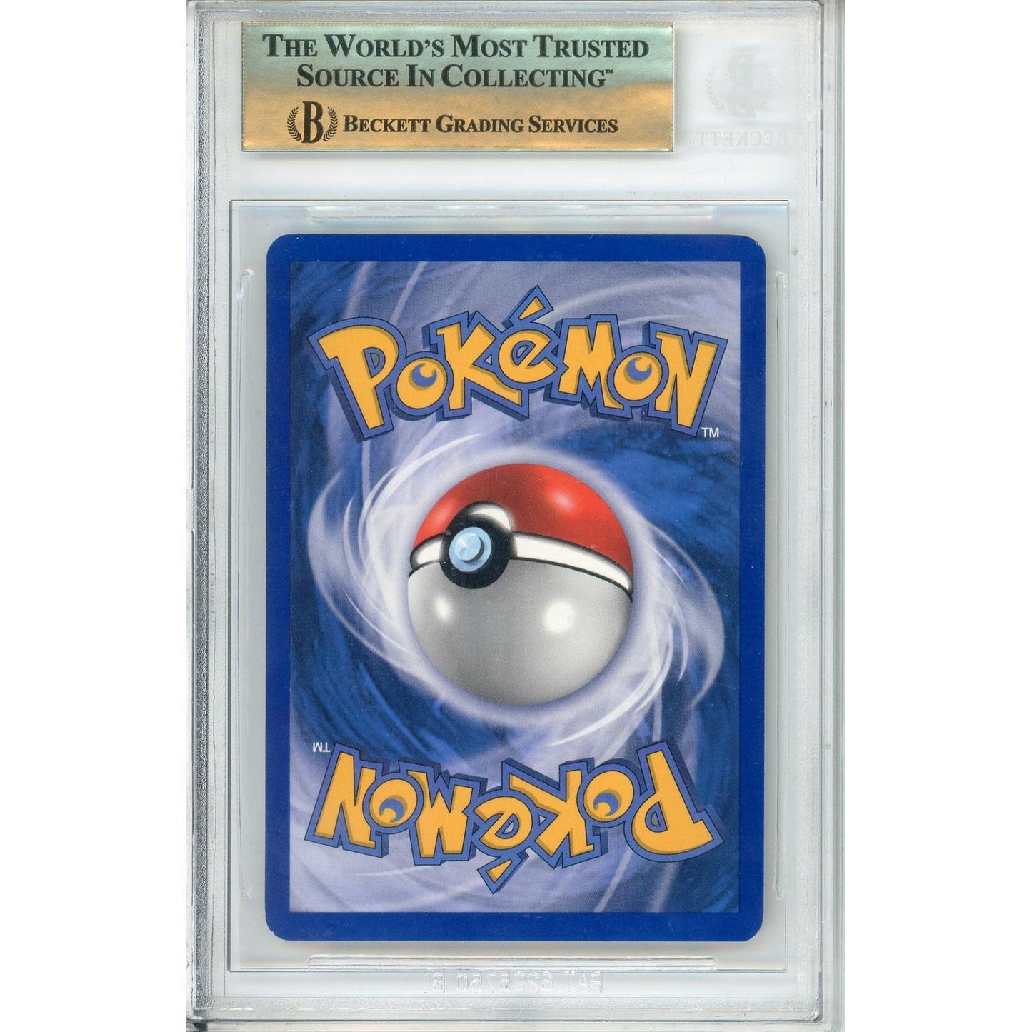 Pokemon Graded: Raikou Gold Star 114/115 Unseen Forces (2006) Holo Beckett 9.5