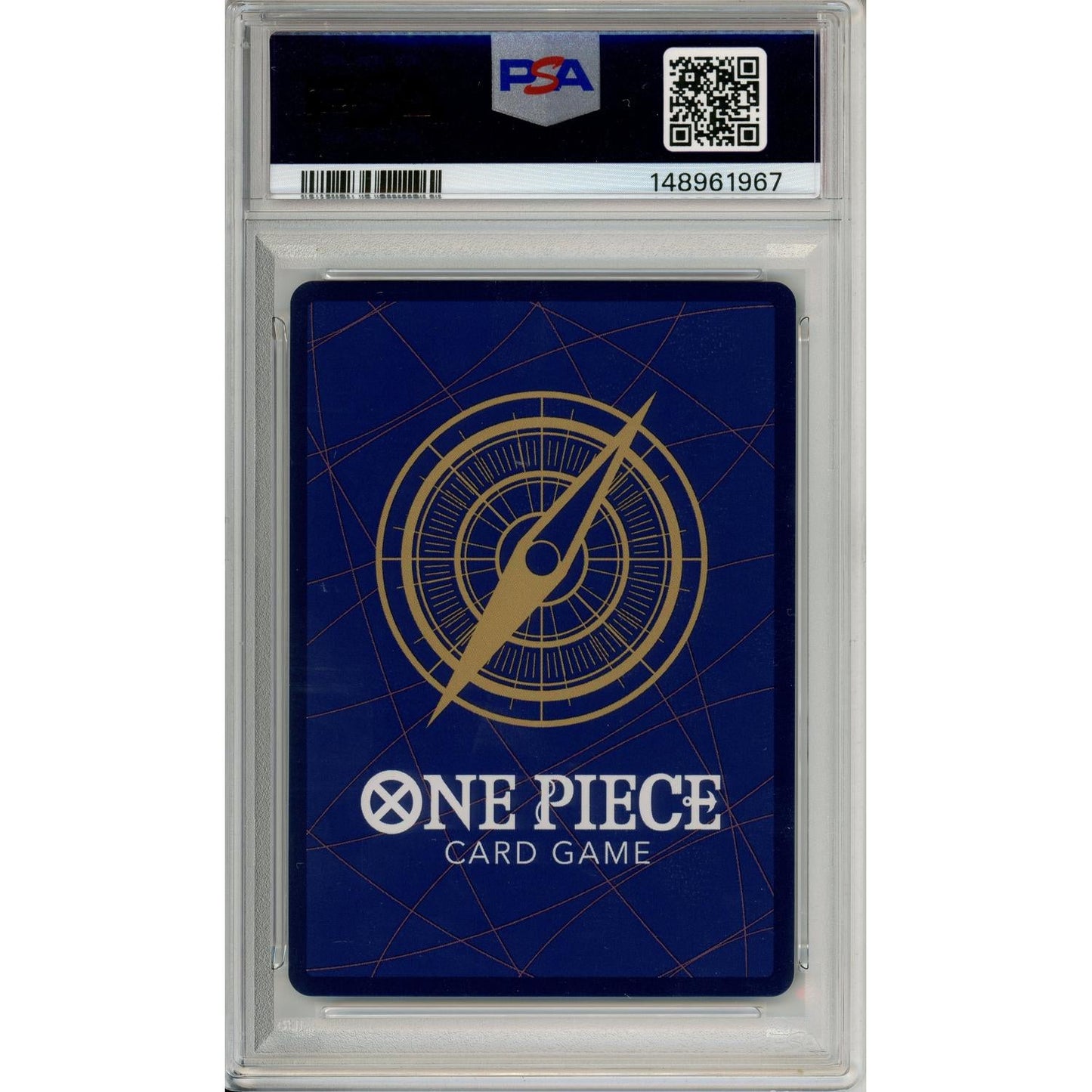 One Piece Graded: Monkey D. Luffy OP13-118 Manga Alt Art (2025) PSA 10