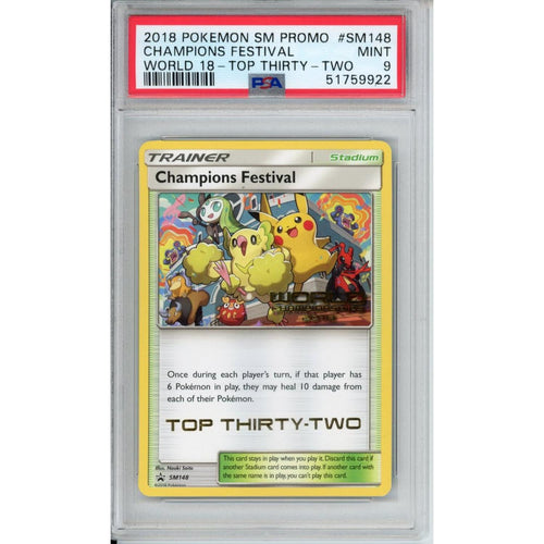 Pokemon Graded: Champions Festival World Championships 2018 PSA 9