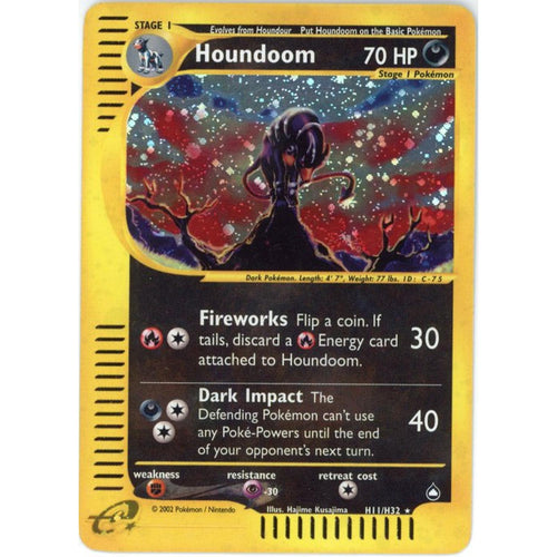 Pokemon Single: Houndoom H11/H32
