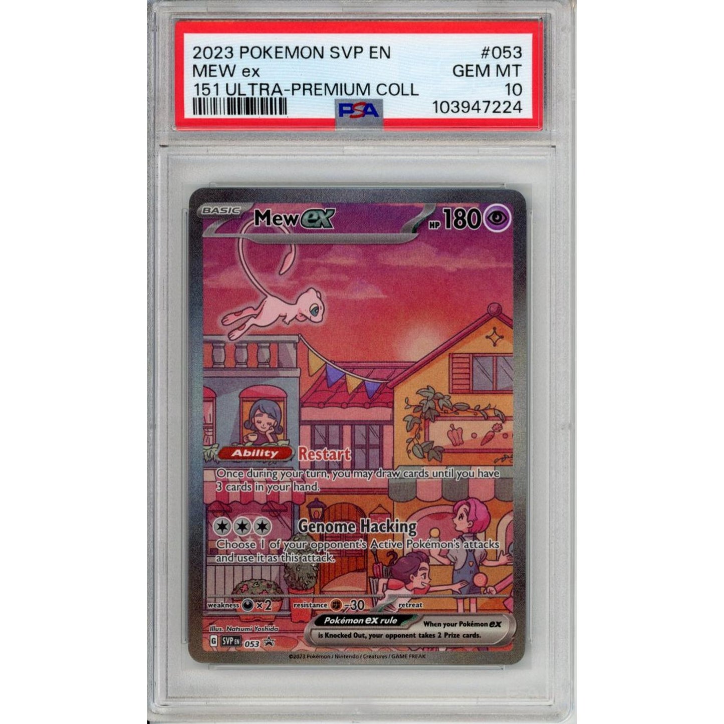 Pokemon Graded: Mew ex Promo PSA 10