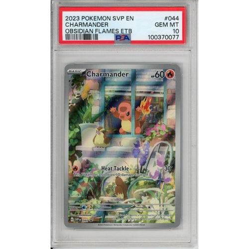 Pokemon Graded: Charmander ETB Promo PSA 10