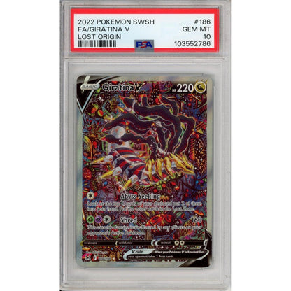 Pokemon Graded: Giratina V Alt PSA 10