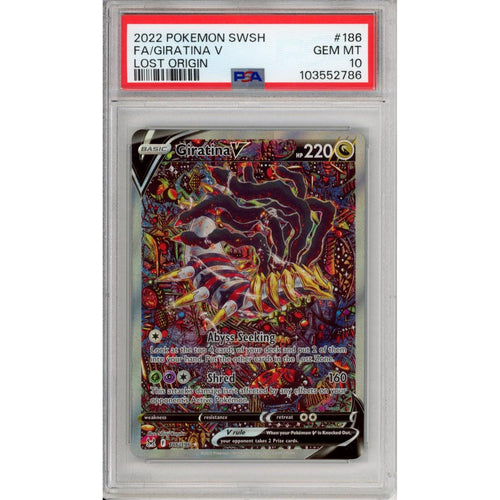 Pokemon Graded: Giratina V Alt PSA 10