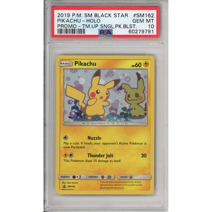 Pokemon Graded: SM Black Star Promo Pikachu PSA 10