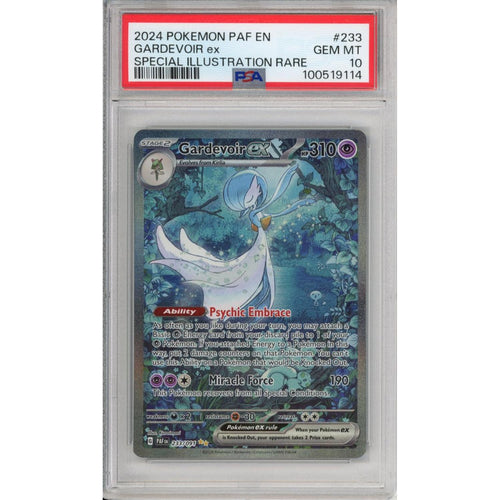 Pokemon Graded: Gardevoir ex 233/91 Paldean Fates (2024) SIR Holo PSA 10