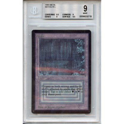 Magic Graded: 1993 Beta Bayou Beckett 9