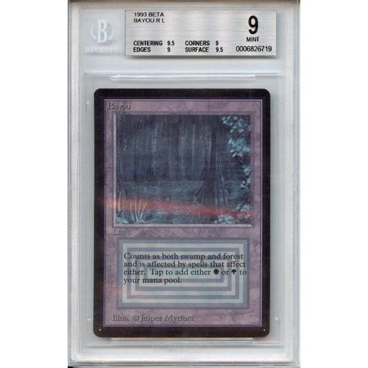 Magic Graded: 1993 Beta Bayou Beckett 9