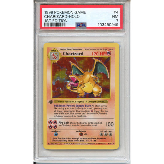 Pokemon Graded: Shadowless 1st Edition Charizard