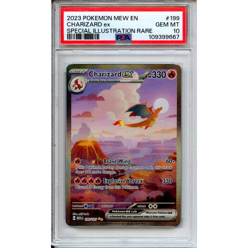 Pokemon Graded: Charizard ex 151 PSA 10