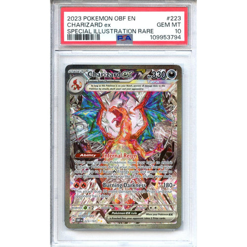 Pokemon Graded: Charizard ex PSA 10