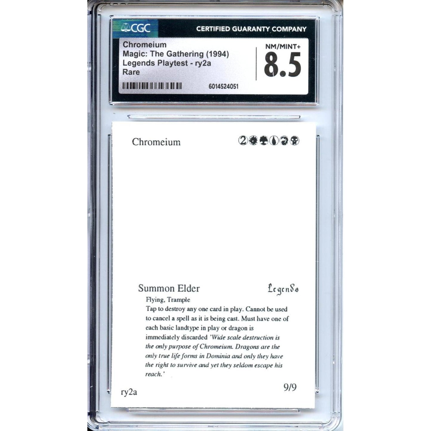 Magic Graded: Chromeium CGC 8.5