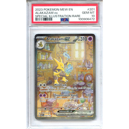 Pokemon Graded: Alakazam ex PSA 10