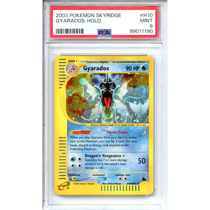 Pokemon Graded: Skyridge Gyarados PSA 9