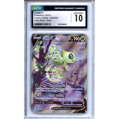 Pokemon Graded: Celebi V CGC 10