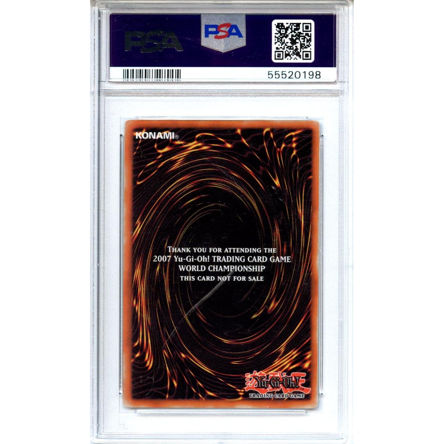 Yu-Gi-Oh! Graded: Get Your Game On! World Championship Promo (2007) PSA 8