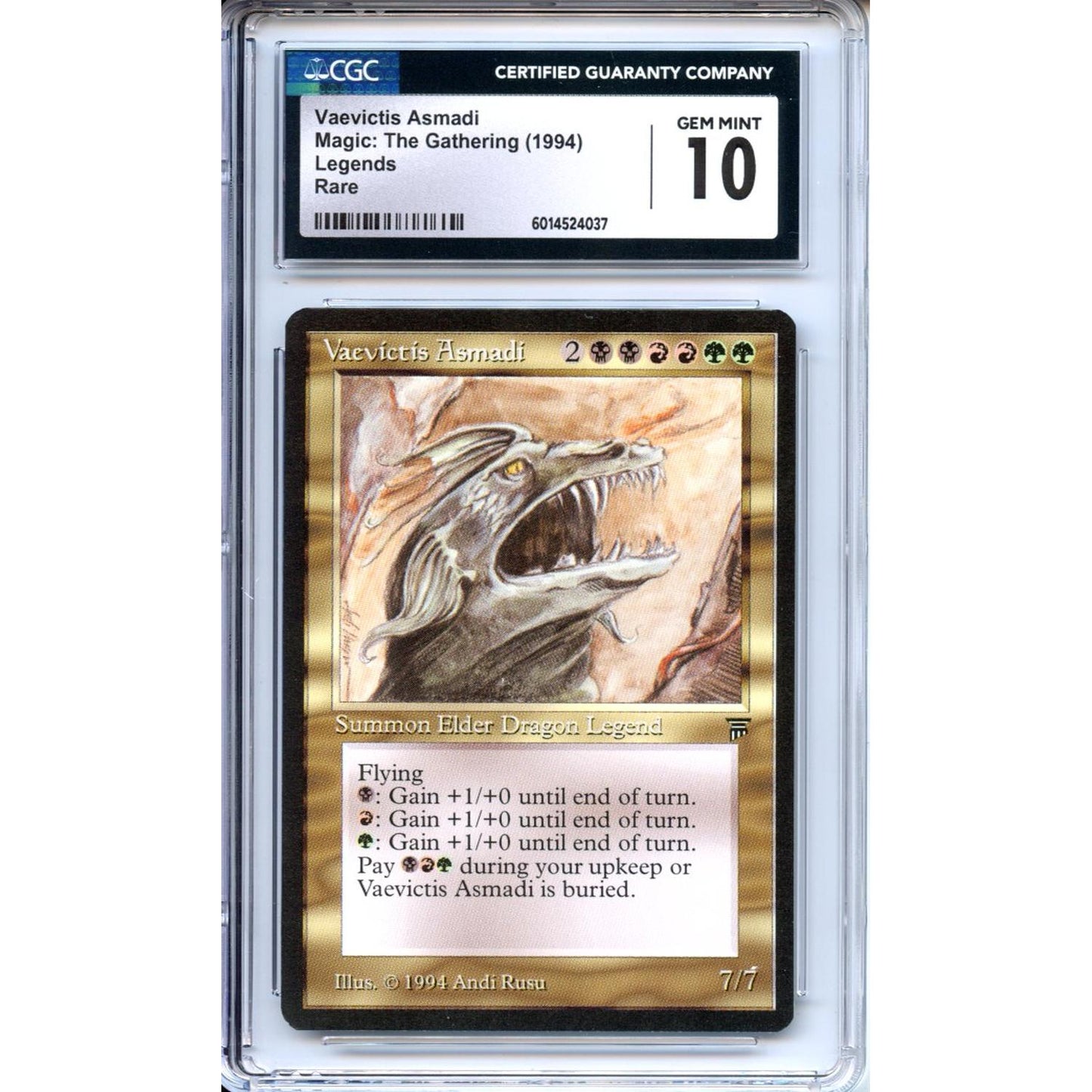 Magic Graded: Vaevictis Asmadi PSA 10