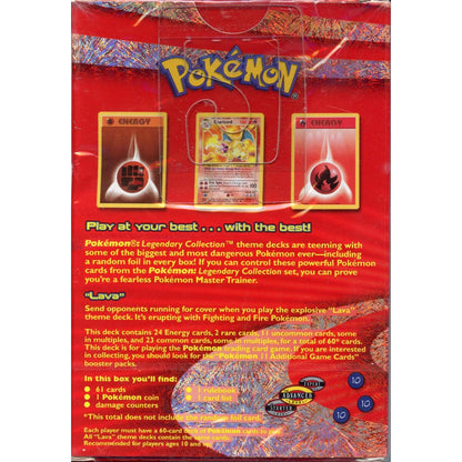 Pokemon: Legendary Collection Lava Deck Sealed - Display Fresh