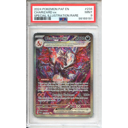 Pokemon Graded: Shiny Charizard ex PSA 9