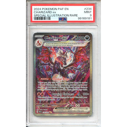 Pokemon Graded: Shiny Charizard ex PSA 9