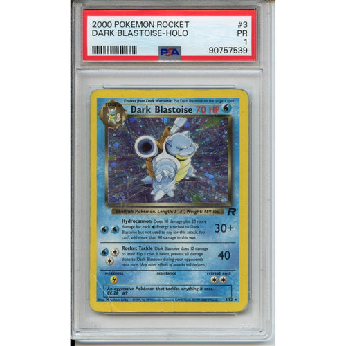 Pokemon Graded: Dark Blastoise PSA 1