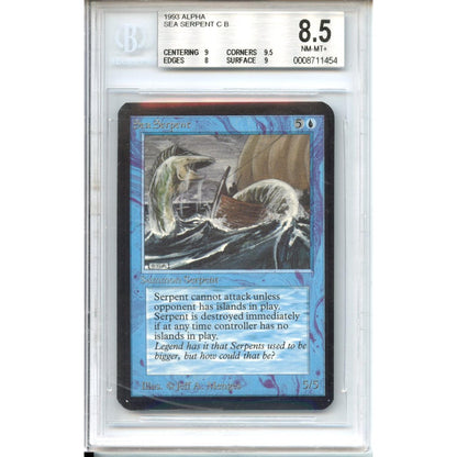 Magic Graded: Alpha Sea Serpent Beckett 8.5