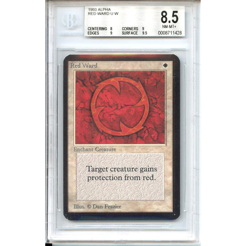 Magic Graded: Alpha Red Ward Beckett 8.5
