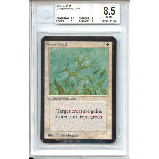 Magic Graded: Alpha Green Ward Beckett 8.5
