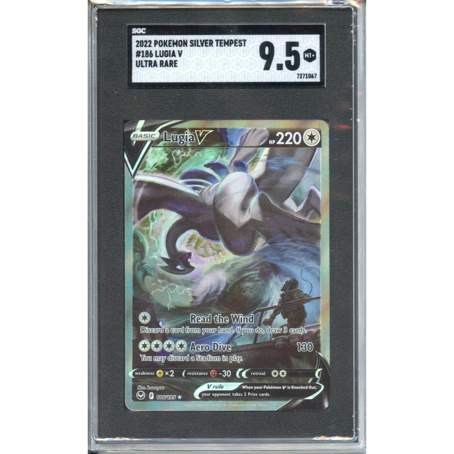 Pokemon Graded: Lugia V SGC 9.5